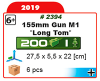 Canon de campagne US 155 mm M1 Long Tom